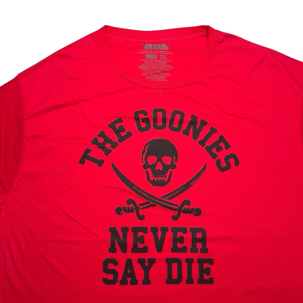 The Goonies Never say die red shirt